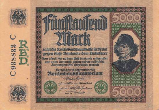 5000 Mark 1922